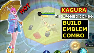 KAGURA WOMBO COMBO! | KAGURA BEST BUILD | MOBILE LEGENDS