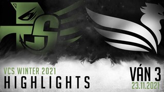 Highlight SKY vs SE [VÁN 3][VCS Mùa Đông 2021][Tuần 2 - 23.11.2021]