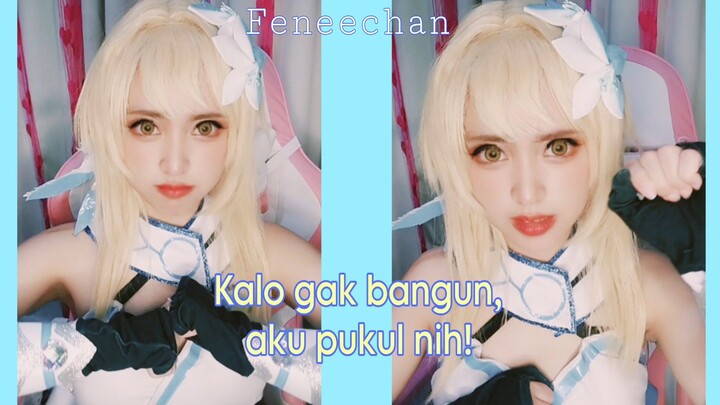 [Feneechan] Sahur dibangunin Lumine😼