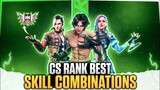 AFTER UPDATE - CS RANK BEST SKILL COMBINATIONS || BEST CHARACTER COMBINATION FOR CS RANK