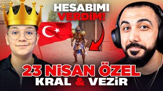 23 NİSAN ÖZEL SASUKE'NİN KÖLESİ OLDUK!! KRAL & VEZİR (BEKLENMEDİK KIŞKIRTMA) | PUBG MOBILE