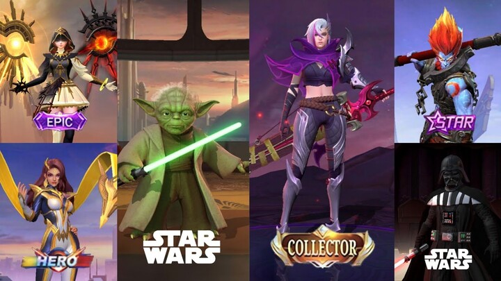 7 UPCOMING NEW SKINS GAMEPLAY IN MLBB - JULY STARLIGHT SKIN 2021 | ML LEAKS 2021