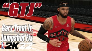 Gary Trent Jr  Jumpshot Fix NBA2K22