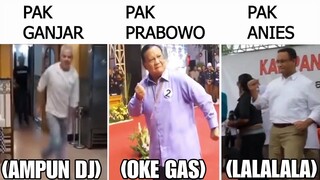 Lagu Capres Battle.. (Ampun Dj Ganjar, Ok Gas Prabowo, La La La La Anies)