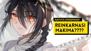 Masih waifu in makima rendang? yakin gamau pindah ke nayuta 😋☝? [ SPEEDPAINT ] #FAMTHR