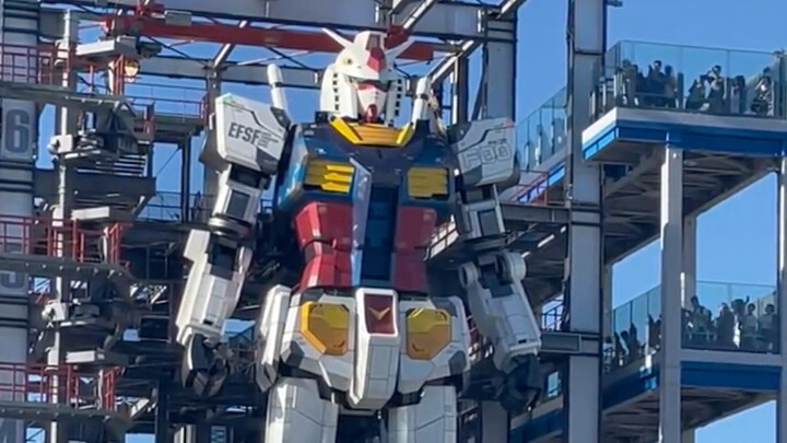 Yokohama, Gundam Asli, diluncurkan