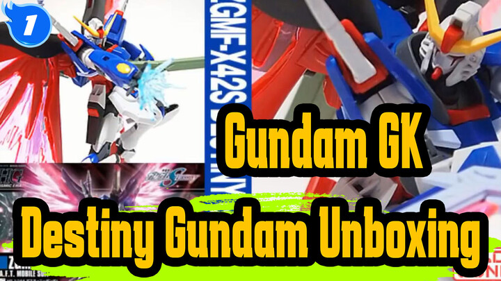 [Gundam GK] Destiny Gundam Unboxing / Assembling / Review_1