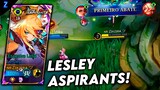 A NOVA SKIN DA LESLEY!! - LESLEY GAMEPLAY | Mobile Legends