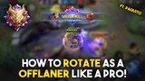 HOW TO ROTATE FASTER AS A OFFLANER LIKE A PRO IN MOBILE LEGENDS | Guide #25