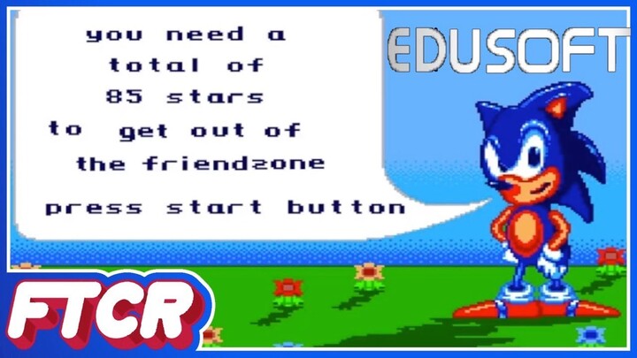 "Six Brain Cells vs. One Unreleased Game" | 'Sonic Edusoft' Let's Play
