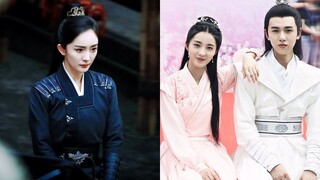 Yang Mi Novoland Pearl Eclipse - Wan Peng Love Like White Jade Wraps Filming