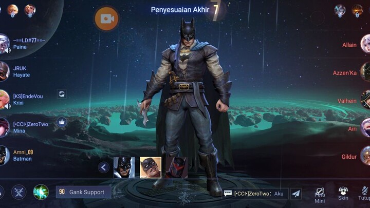 Hati2 jika ada tanda mata dikepala anda, BATMAN sedang bersiap menyergap anda