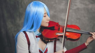 【Violin】I want to bring happiness to everyone with the sound of the piano "Sing My Pleasure" Vivy -F