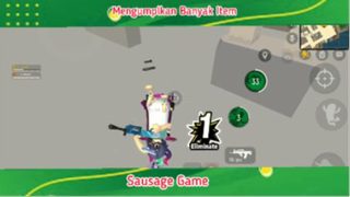 Sausage Game Mengumpulkan Banyak Item