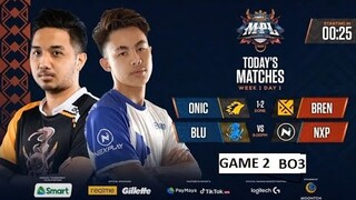 TARA NOOD! NXP SOLID VS BNK BLU FIRE GAME 2