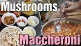 Healthy at masarap Mushrooms and Maccheroni Pasta