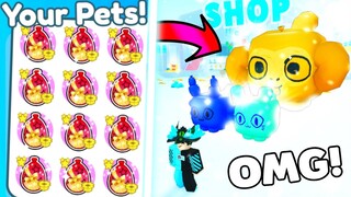 🎁 I HATCHED 100 🎈BALLOON TITANIC EGGS🎈 & GOT ??? 🙉 | Pet Simulator X New Year's Event!