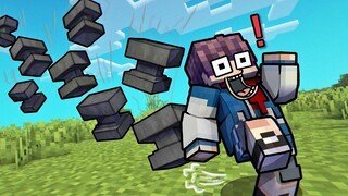 Anvils will fall from the sky in MC? My legs are cramping from running so hard!!!