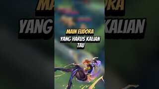 Turun season player eudora berkeliaran di lingkaran badak #mlbbcreatorcamp #mlbb #mobilelegends