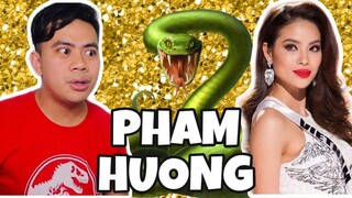 PINOY FAN REACTION | MISS UNIVERSE VIETNAM 2015 PHAM HUONG CATWALK COMPILATION