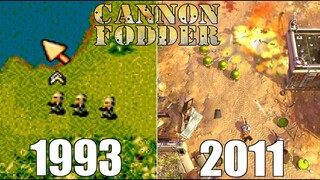 Evolution of Cannon Fodder Games (4K) [1993-2011]