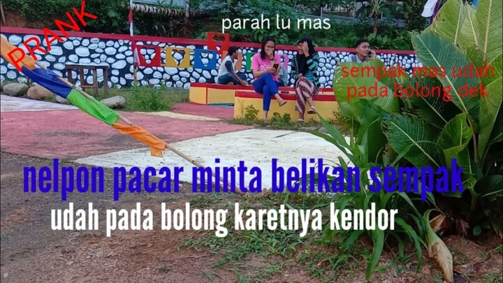 PRANK TELEPON KONYOL!! MINTA BELIKAN SEMPAK KE PACAR DISAMPING CEWEK | Kurniaaden