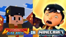 Boboiboy Galaxy, But In Minecraft 🔥🌏 (Animation)