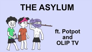 NAKAKATAKOT BA?? ft. POTPOT, OLIP TV (THE ASYLUM) || ROBLOX