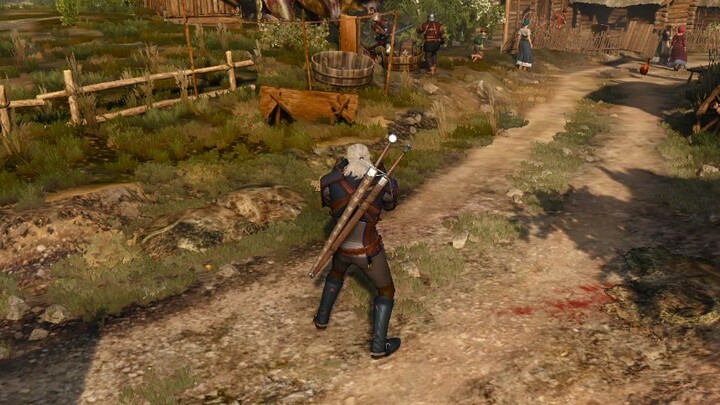 Can Geralt and the two guards defeat the Sheep Demon King?