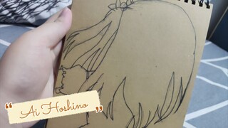 drawing ai Hoshino|in a rush|