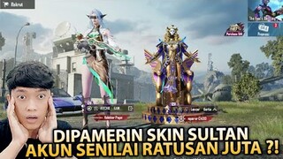 DIPAMERIN SKIN SULTAN SAMA ADIK SENDIRI PAKAI AKUN BARU SENILAI RATUSAN JUTA !? - PUBG MOBILE