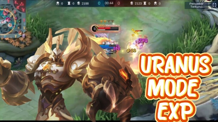 URANUS MODE EXP OP PARAH 😱🥶 - Mobile Legends Indonesia