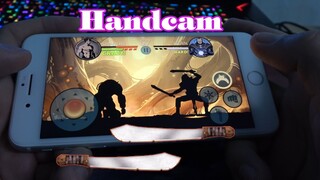 Shadow Fight 2 || Handcam Machetes vs TITAN Bodyguards 「iOS/Android Gameplay」