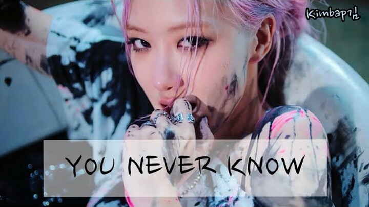 EASY LYRICS- BLACKPINK - YOU NEVER KNOW - INDOSUB- COVER BY AISEKAI