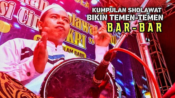 TEMEN-TEMEN NGAJAK BAR BAR DI SHOLAWAT INI || MUHTADIY DARBUKA