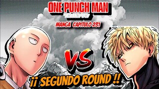 ONE PUNCH MAN 231 |  ¡GENOS VS SAITAMA Y EL DILEMA DE LOS NEO HEROES!