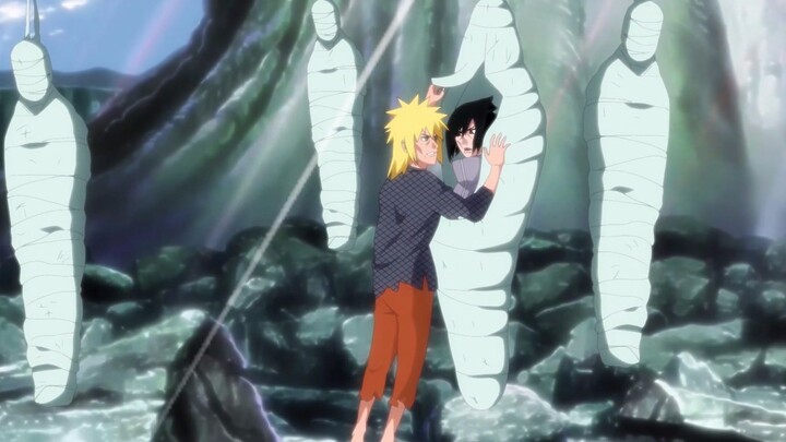 ในตอนจบของ Naruto นี้ Madara ในที่สุดก็ประสบความสำเร็จในการเปิดตัว Infinite Moon Reading! สันติภาพโล