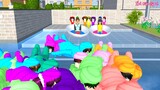 Yuta Naik Sampan Jumpa Ular Air Mio Selamatkan Ba¥i Rainbow - Sakura Simulator @Ebi Gamespot