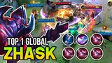 Annoying Killer Mage! Top 1 Global Zhask Gameplay - [Mobile Legends]