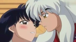 InuYasha: My first kiss was taken away like this, but it ended in an awkward way, haha!