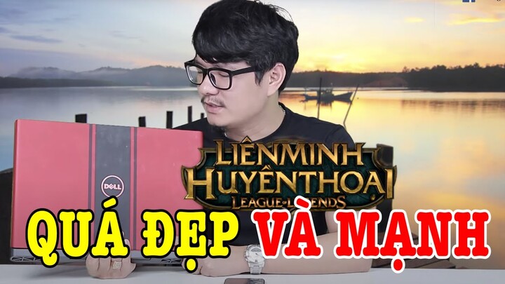 Laptop ngoại hình rất đẹp, hầm hố và chơi game Liên minh huyền thoại rất tốt Dell Inspiron 7567