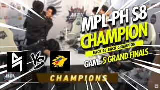 BACK TO BACK | BLACKLIST VS ONIC PH GAME 5 | GRAND FINALS | S8 | MPL-PH | PLAYOFFS | D3