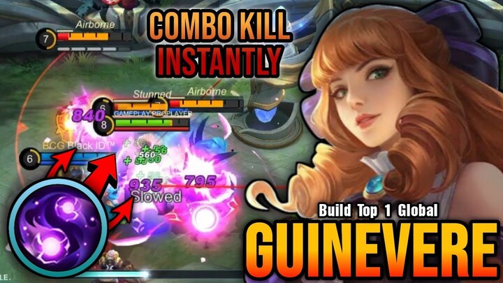 16 Kills!! Guinevere Combo Kill Instantly - Build Top 1 Global Guinevere ~ MLBB