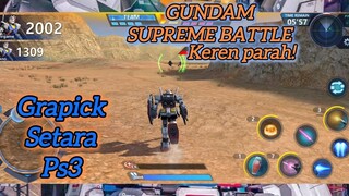 SERIUSAN TERBAIK GUNDAN SUPREME BATTLE❗️ GAME MOBILE GUNDAM TERBAIK❗️