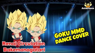 Renai Circulation - Bakemonogatari Cover Dance Goku MMD