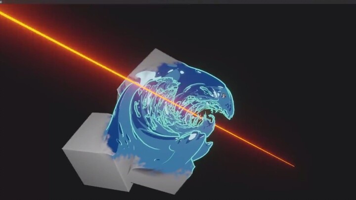 Blender water breathing geometry node help