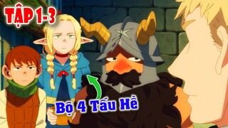 Bộ 4 Tấu Hề (Tập 1-3) Mỹ Vị Hầm Ngục | Tóm Tắt Anime | Hồng Anime Review