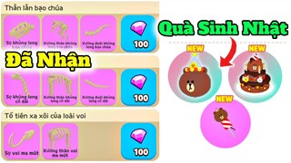 CÁCH NHẬN 50KC & QUÀ SINH NHẬT GẤU NÂU BROWN | PLAY TOGETHER