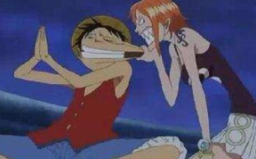 Luffy finally confesses to Nami