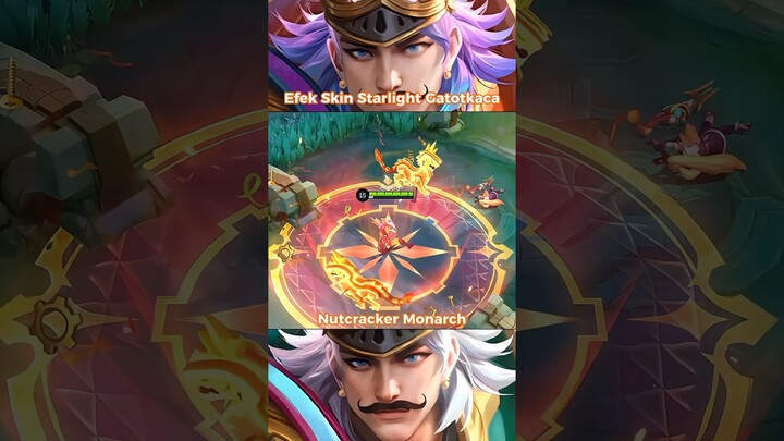 Efek Skin Starlight Gatotkaca - August Starlight 2024 #shorts #ytshorts #mlbb #mobilelegends #fyp